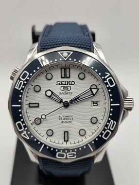New Custom Seiko5Mod 41mm Automatic Dive Watch